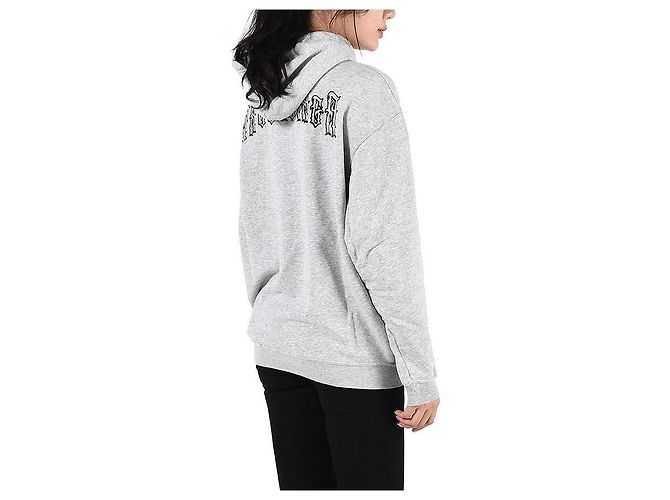 Balenciaga Grau Bestickter Hoodie mit Tattoo-Logo Braun - Ansicht 17