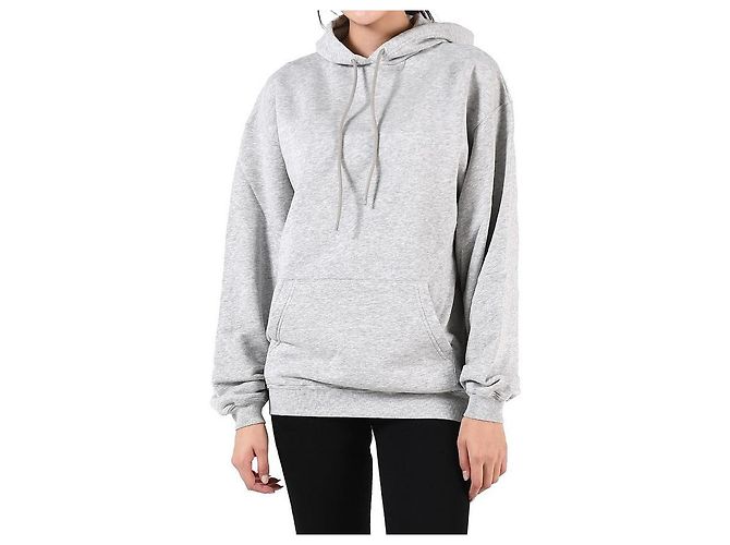 Balenciaga Grau Bestickter Hoodie mit Tattoo-Logo Braun - Ansicht 18