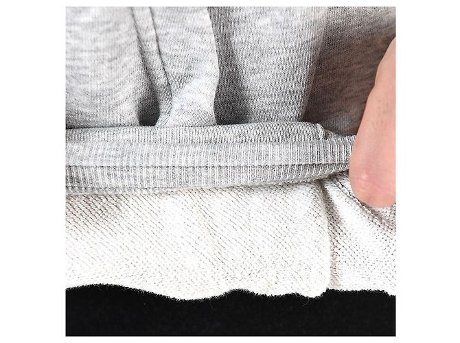 Balenciaga Grau Bestickter Hoodie mit Tattoo-Logo Braun - Ansicht 6