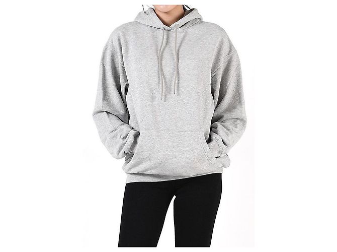 Balenciaga Grau Bestickter Hoodie mit Tattoo-Logo Braun - Ansicht 7