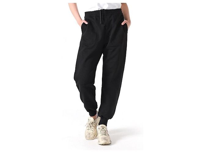 Alexander Mcqueen Pantalones de chándal con logo de graffiti negros - vista 17