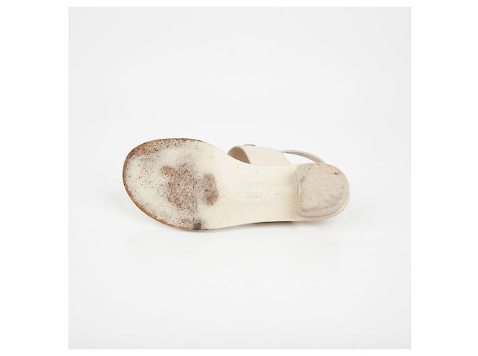 Salvatore Ferragamo Sandalias con Decoración Double Gancio Castaño - vista 10