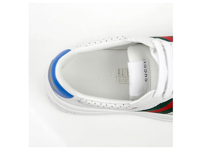 Gucci Dettagli Web Sneakers Bianco - vista 10