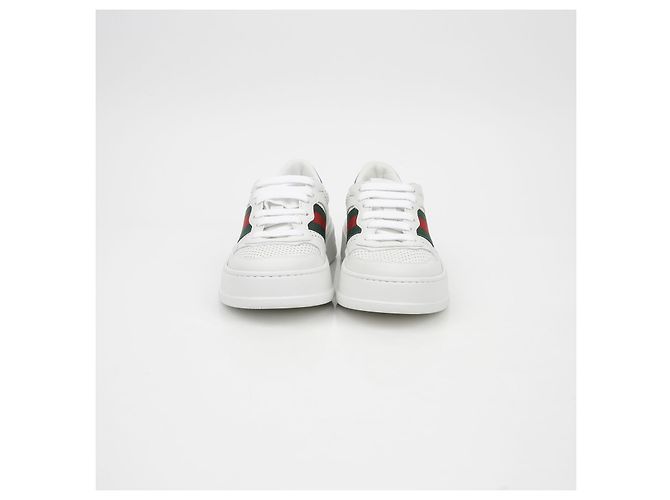 Gucci Dettagli Web Sneakers Bianco - vista 4