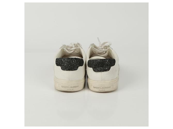 Saint Laurent Sequence Tab Sneakers Weiß - Ansicht 4