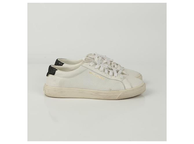 Saint Laurent Sequence Tab Sneakers Weiß - Ansicht 5