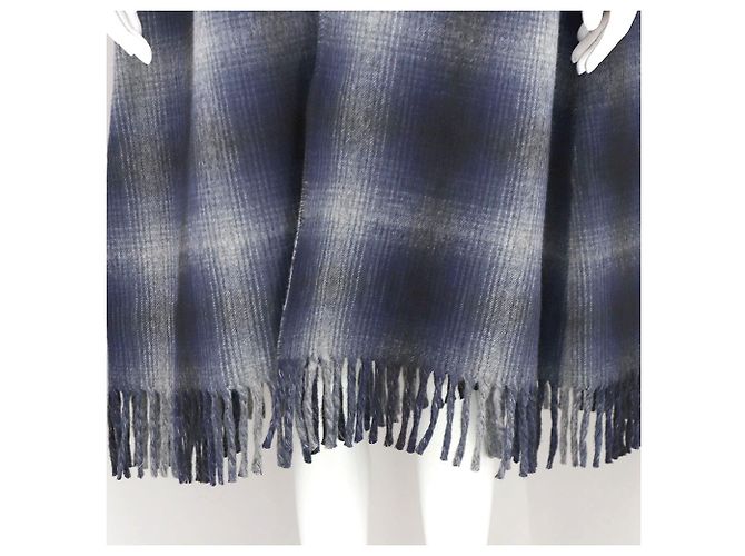 Cappotto Cape Donna Dior Blu - vista 3