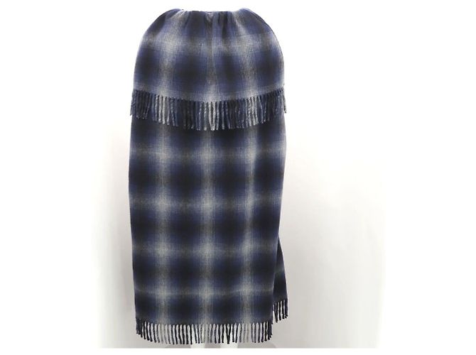 Cappotto Cape Donna Dior Blu - vista 5
