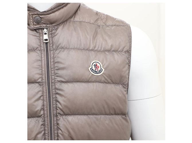 Moncler Gray Gui Herren Steppweste Braun - Ansicht 3