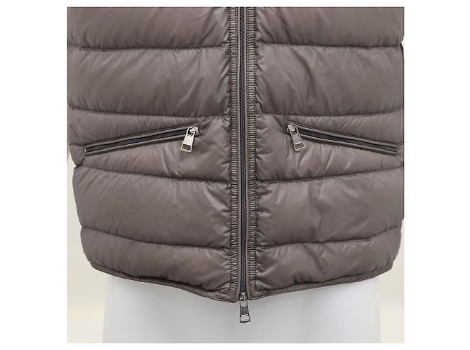 Moncler Gray Gui Herren Steppweste Braun - Ansicht 4