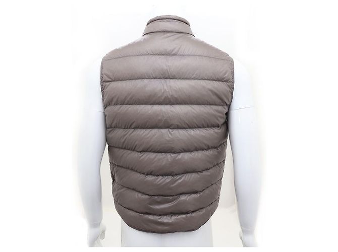 Moncler Gray Gui Herren Steppweste Braun - Ansicht 5