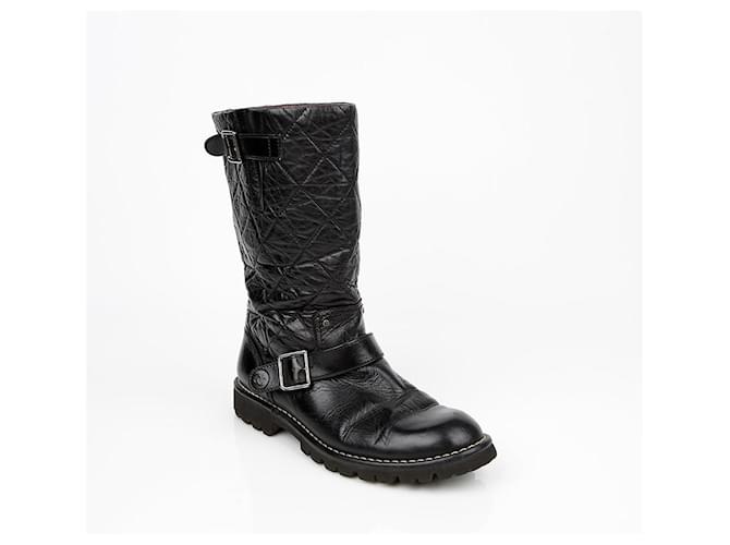 Chanel Botas Biker Negro - vista 2