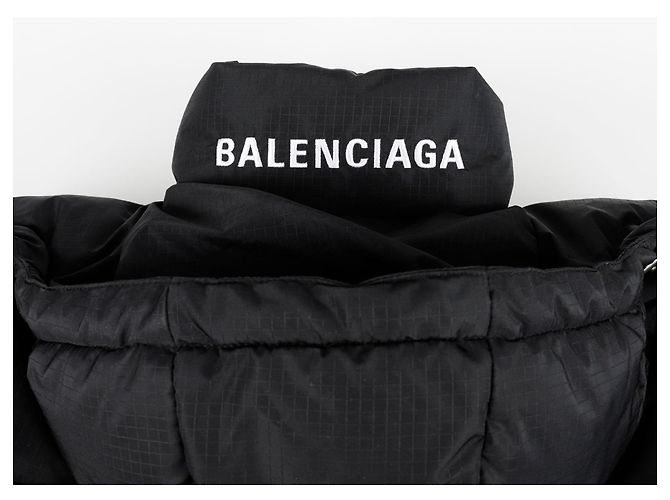 Balenciaga Neue Swing Daunenjacke Schwarz - Ansicht 12