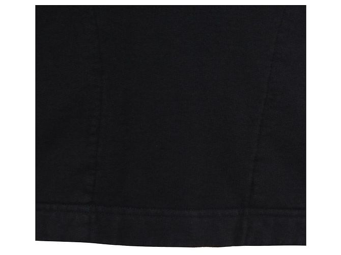 Acne Schwarzer Hoodie mit Logo-Detail - Ansicht 8