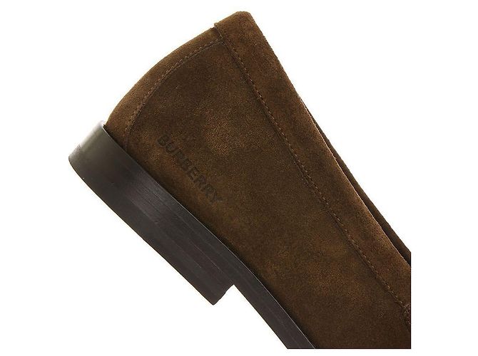 Burberry Loafer Rupert de Camurça Marrom - vista 10