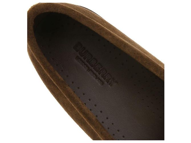 Burberry Loafer Rupert de Camurça Marrom - vista 11
