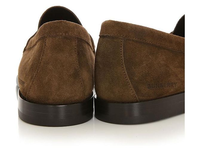 Burberry Loafer Rupert de Camurça Marrom - vista 12