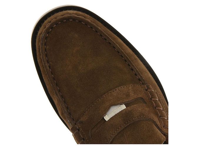 Burberry Loafer Rupert de Camurça Marrom - vista 9