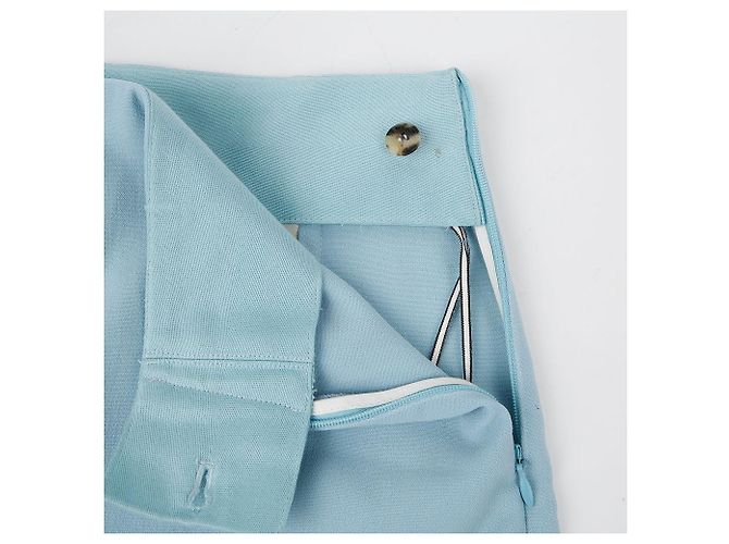 Hermès Weite Hose Blau - Ansicht 4