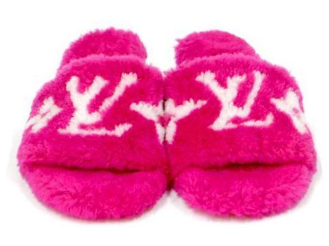 Louis Vuitton Sandali Mule Rosa - vista 2