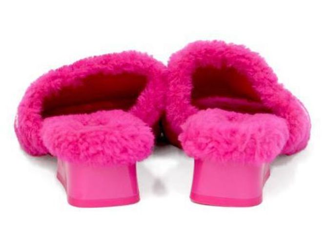 Louis Vuitton Sandali Mule Rosa - vista 4