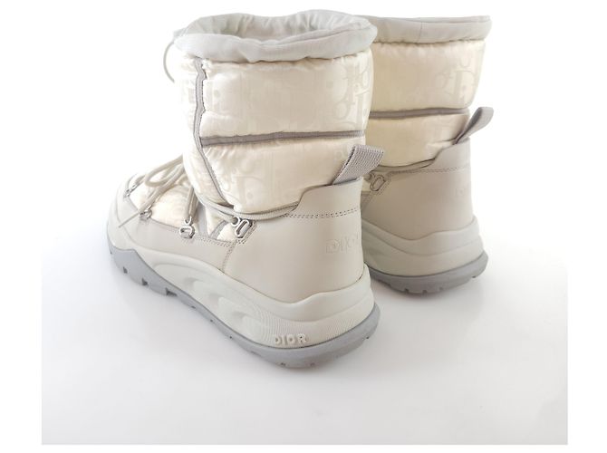 Dior Botas acolchoadas Oblique - vista 3