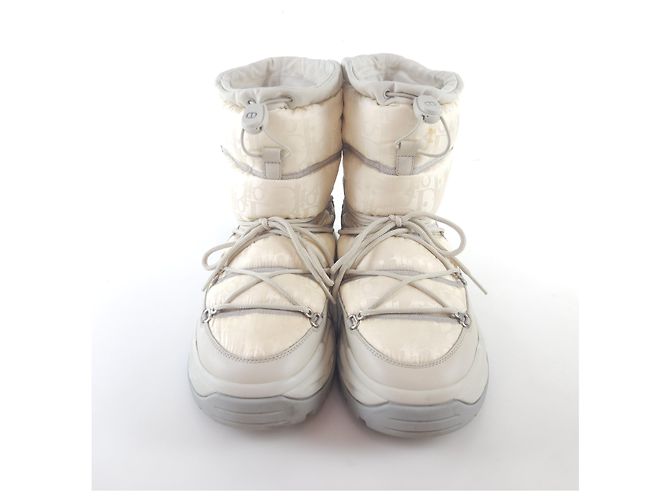 Dior Botas acolchoadas Oblique - vista 4