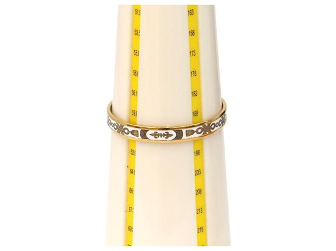 Hermès Pulsera de bangle de esmalte marfil Blanco - vista 4