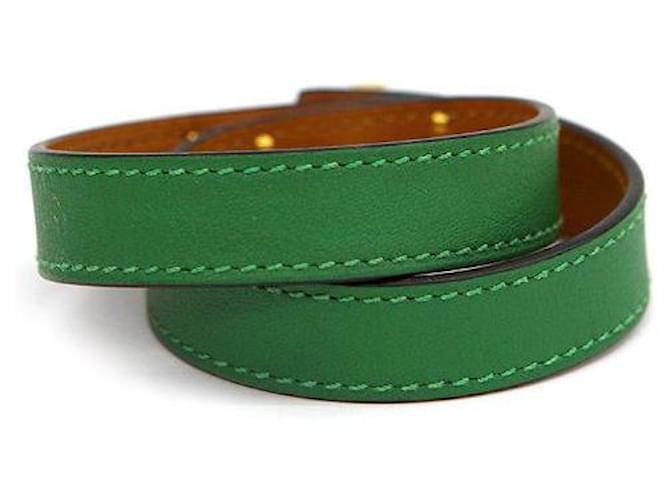 Hermès Pulsera Kelly Verde - vista 3