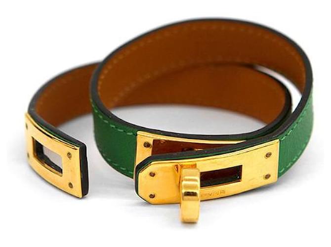 Hermès Pulsera Kelly Verde - vista 4