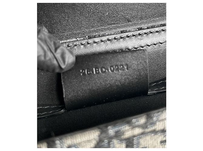 Dior Schräg gewebte Umhängetasche Mehrfarben - Ansicht 7