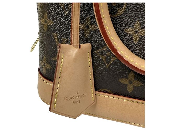 Louis Vuitton Bolso Alma Monogram Castaño - vista 8