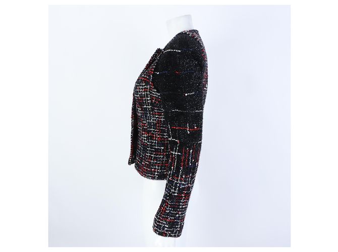 Chanel Tweed-Jacke Mehrfarben - Ansicht 2