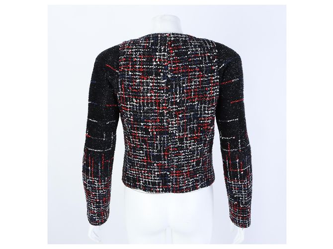 Chanel Tweed-Jacke Mehrfarben - Ansicht 3