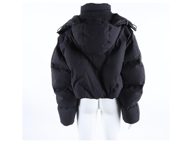 Gepolsterter Pullover Bottega Veneta Schwarz - Ansicht 3