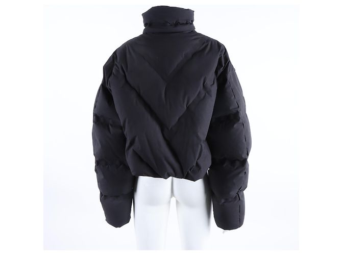Gepolsterter Pullover Bottega Veneta Schwarz - Ansicht 6