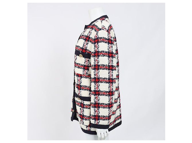Gucci Tweed-Jacke Mehrfarben - Ansicht 2