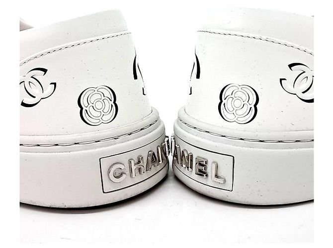 2.55 Sneakers Chanel Bianco - vista 3
