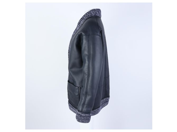 Maglione reversibile in shearling Marni Blu - vista 2