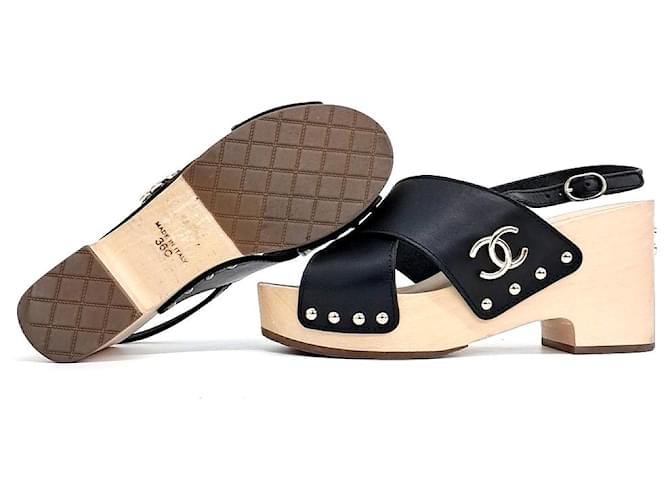 Sandali Chanel Nero - vista 4