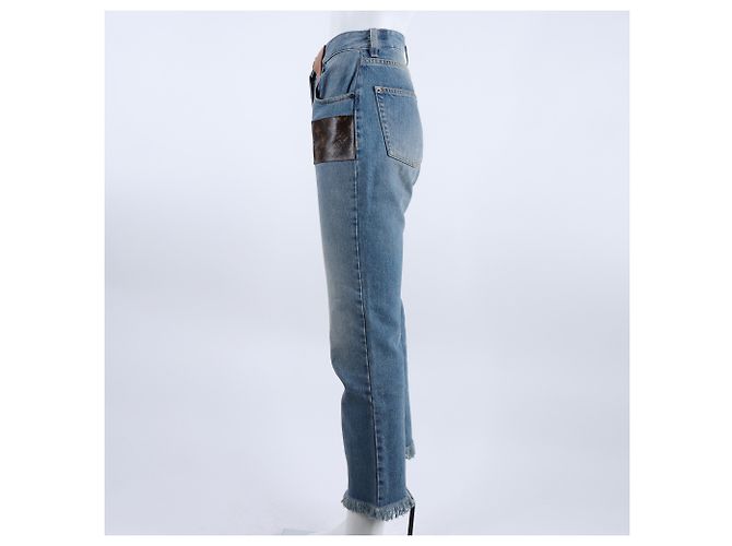 Pantalones de denim Louis Vuitton Azul - vista 2