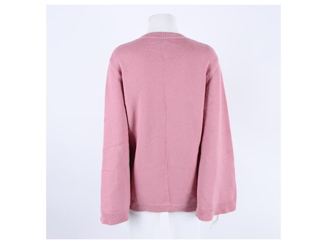 Valentino Cashmere Strickpullover mit langen Ärmeln Pink - Ansicht 3