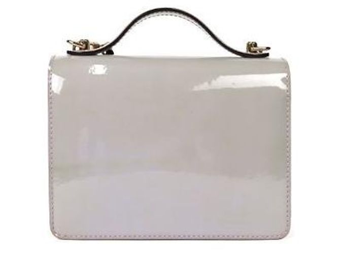 Louis Vuitton Montsouris in vernice viola Porpora - vista 3