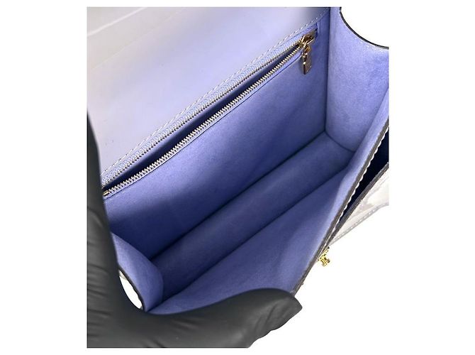 Louis Vuitton Montsouris in vernice viola Porpora - vista 5