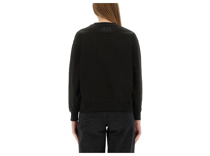 Kenzo Bestickter Happy Tiger Sweatshirt - Ansicht 6