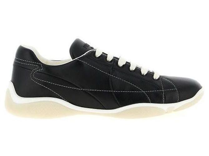 Prada Nappa-Leder-Sneaker Schwarz - Ansicht 4