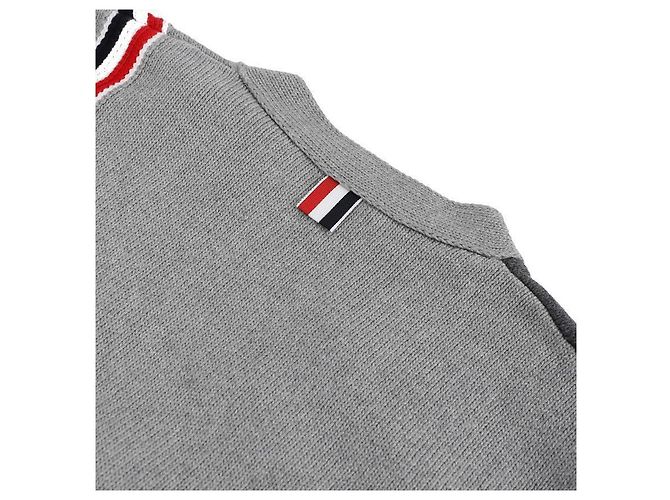 Thom Browne Cardigan mit V-Ausschnitt Braun - Ansicht 6