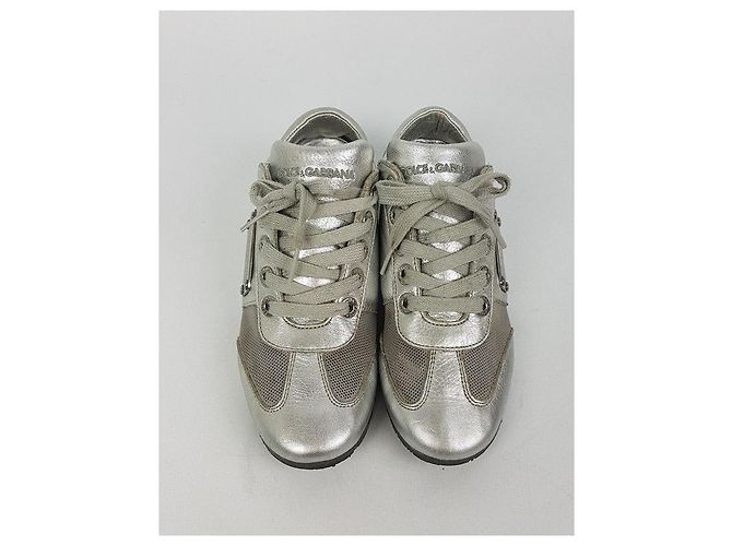 Dolce & Gabbana Sneakers da donna Argento - vista 4
