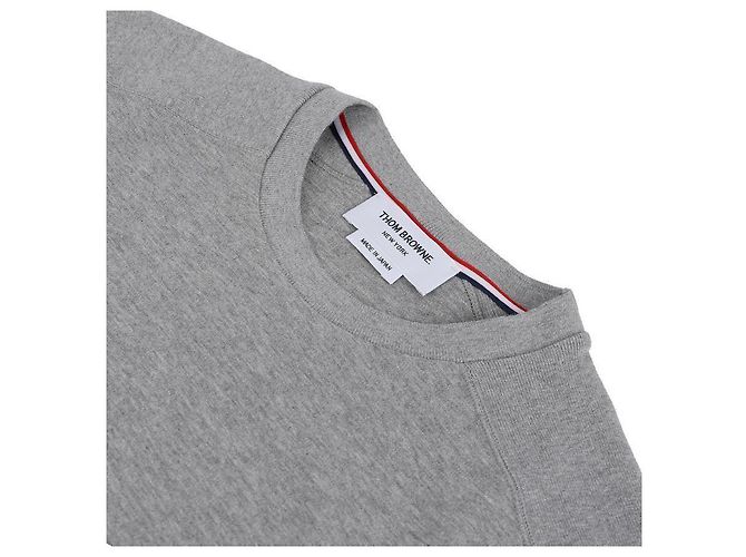 Thom Browne T-shirt a righe Bar - vista 5