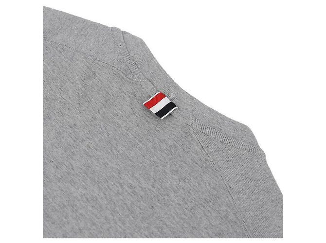 Thom Browne T-shirt a righe Bar - vista 6
